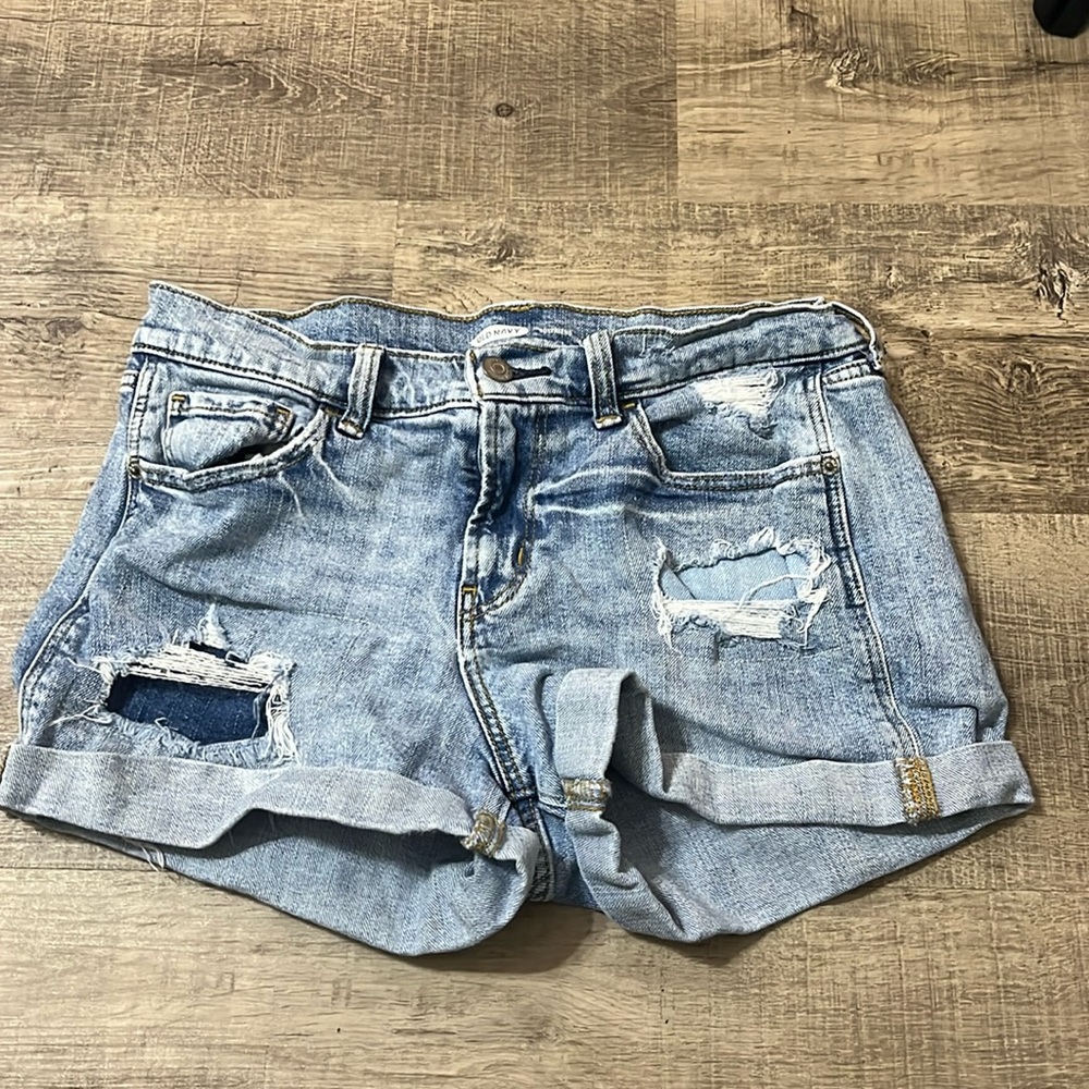 Old Navy ripped jeans shorts
